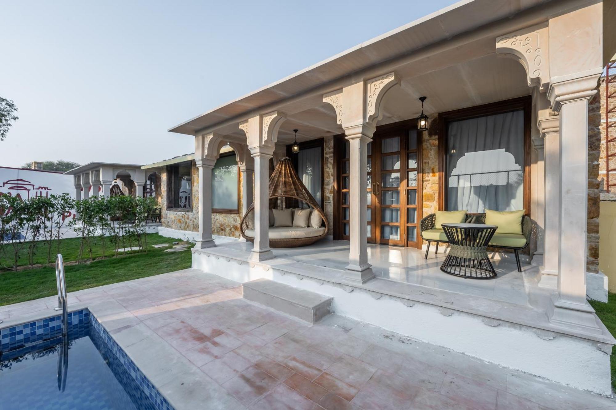 Juna Mahal Jungle Resort Ranthambore Sawai Madhopur Buitenkant foto